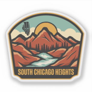 South Chicago Heights, Illinois  Aufkleber