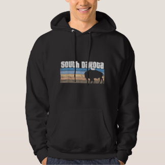 South Dakota Badlands Bison liebt SD Vacation Hoodie