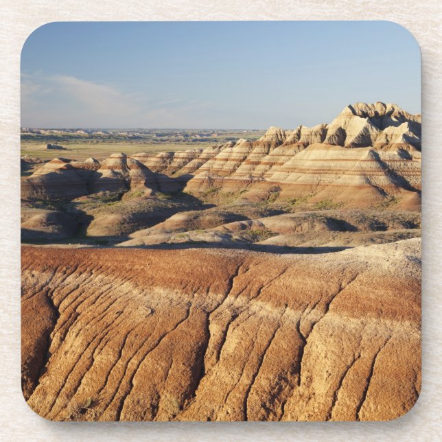 South Dakota, Badlands National Park, Badlands Untersetzer (Vorderseite)