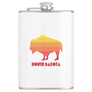 South Dakota Bison Flachmann