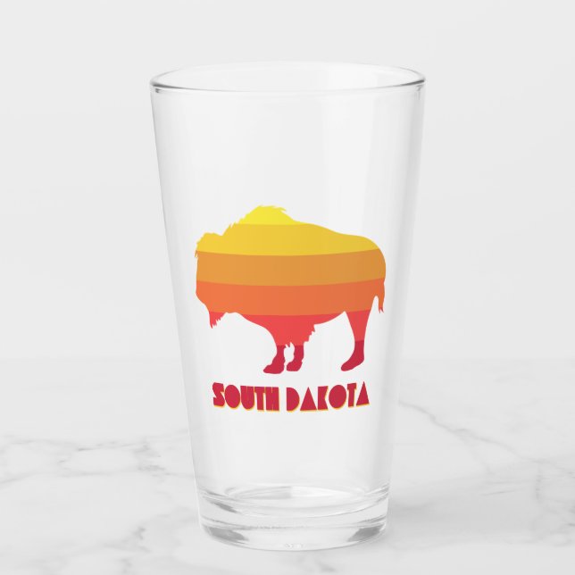South Dakota Bison Glas (Vorderseite)