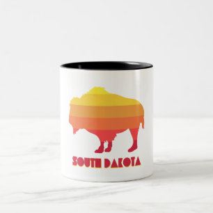South Dakota Bison Zweifarbige Tasse