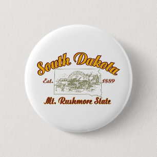 South Dakota Button