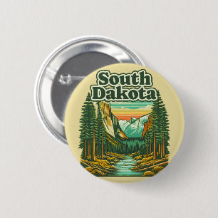 South Dakota Button