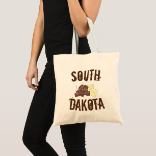 South Dakota Chislic Cubed Meat Crackers SD Feinsc Tragetasche