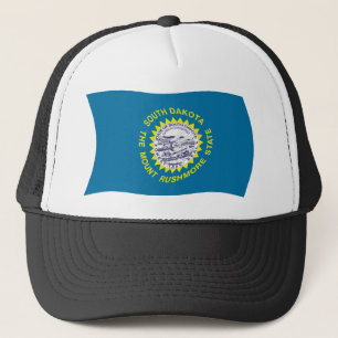 South Dakota Flag Hat Truckerkappe