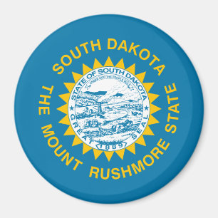 South-Dakota-Flagge Magnet