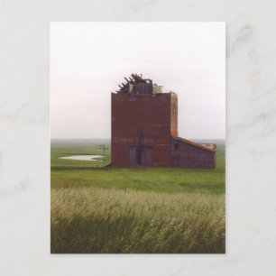 South Dakota Grain Elevator Postkarte