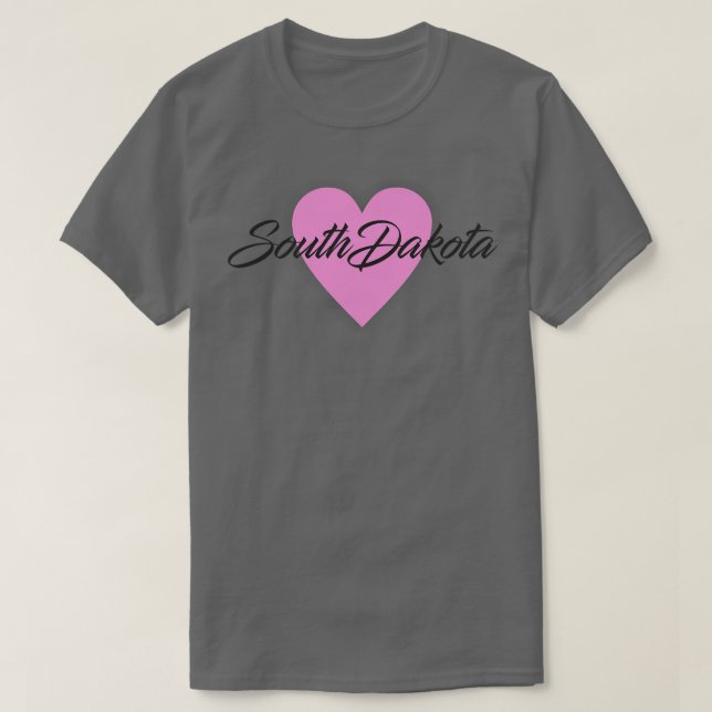 South Dakota Heart T-Shirt (Design vorne)