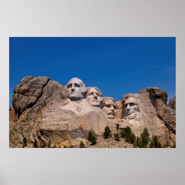 South Dakota, Keystone, Mount Rushmore Poster (Vorne)