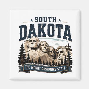 South Dakota Monument-Abenteuer Magnet