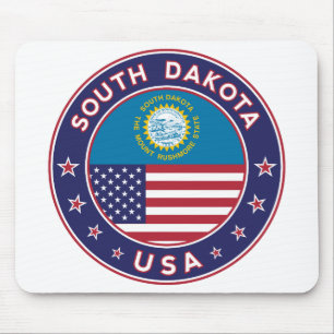 South Dakota Mousepad