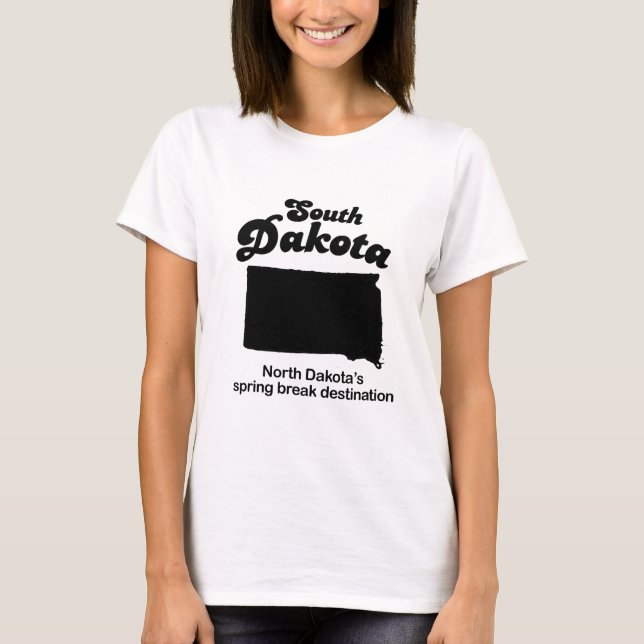 South Dakota - North Dakota &apos; T-Shirt (Vorderseite)