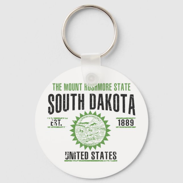 South Dakota Schlüsselanhänger (Vorderseite)