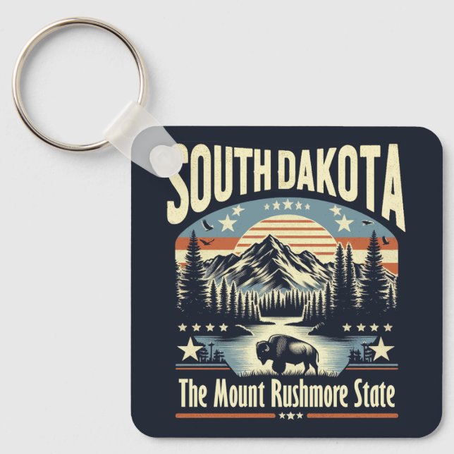 South Dakota Schlüsselanhänger (Vorderseite)