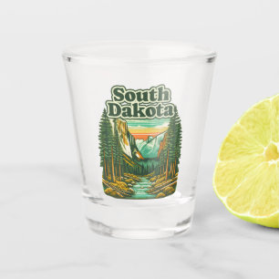 South Dakota Schnapsglas