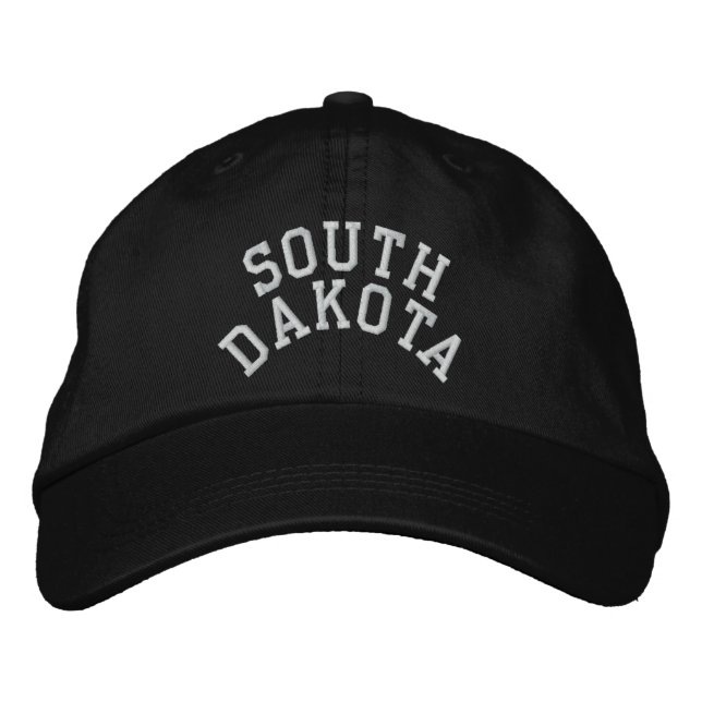 South Dakota Staat bestickt Bestickte Kappe (Vorderseite)