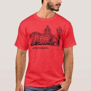 South Dakota Staat USA 3 T-Shirt