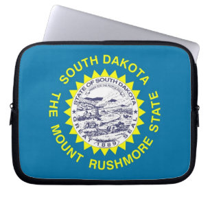 South Dakota State Flag Laptop Sleeve