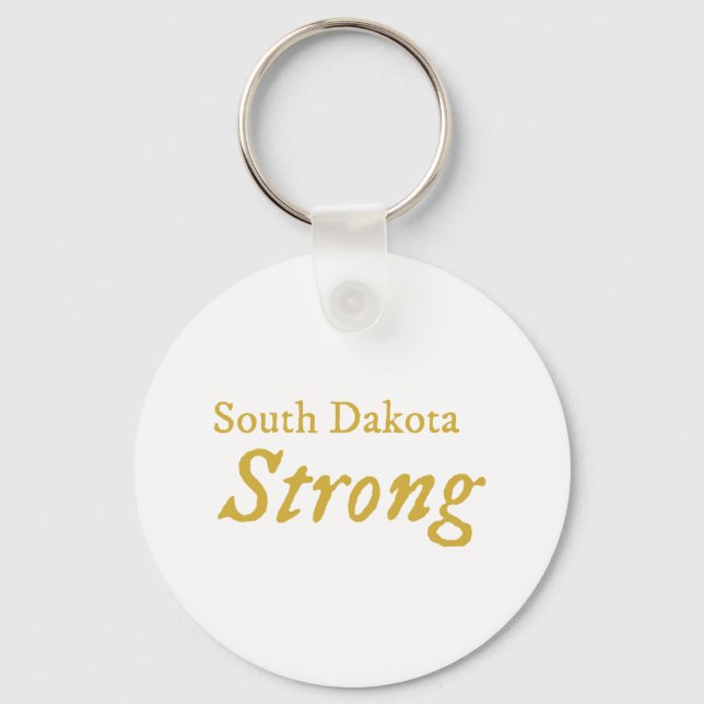 South Dakota Strong Schlüsselanhänger (Vorderseite)