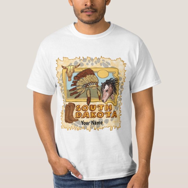 South Dakota T-Shirt (Vorderseite)