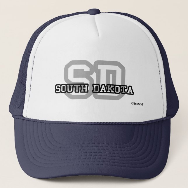 South Dakota Truckerkappe (Vorderseite)