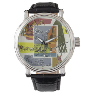 South Dakota USA Vintage Travel Uhren