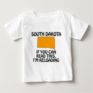 South Dakota - Wenn du das lesen kannst, lade ich  Baby T-shirt