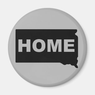 South Dakota Zuhause weg vom Staat Kühlschrankmagn Magnet