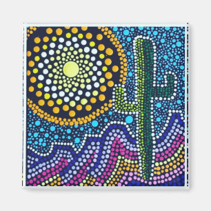 South Desert Landscape Magnet