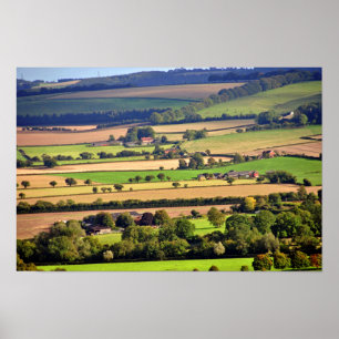South Downs Beacon Hill Hampshire England Poster