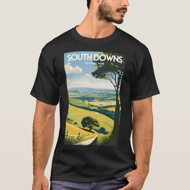 South Downs National Park T-Shirt (Vorderseite)