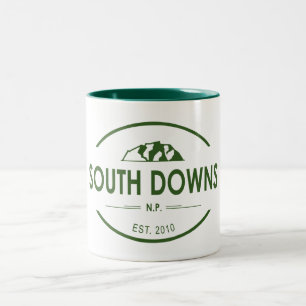 South Downs National Park Zweifarbige Tasse