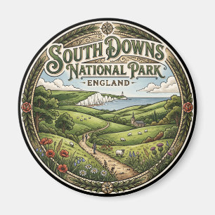 South Downs Nationalpark England Magnet
