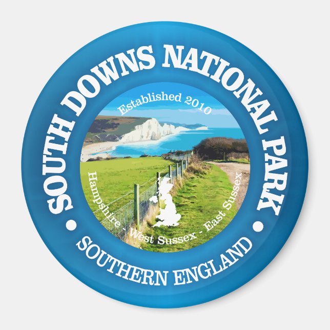 South Downs NP Magnet (Vorne)