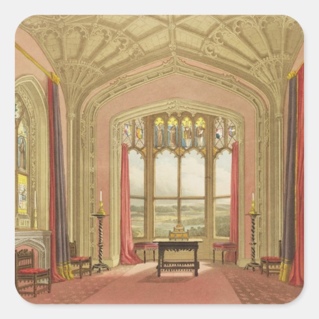 South End of St. Michael's Gallery, from 'Graphic Quadratischer Aufkleber (Vorderseite)