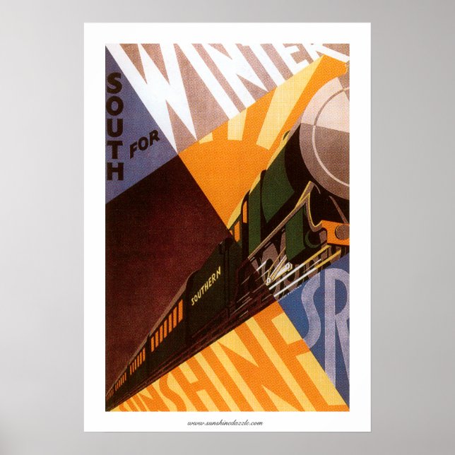 South for Winter Sunshine Poster (Vorne)