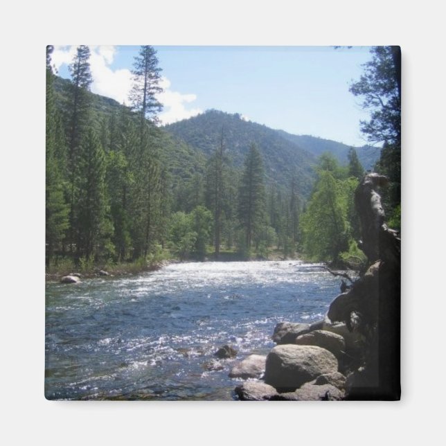 South Fork Kings River, King's Canyon, CA Magnet (Vorne)
