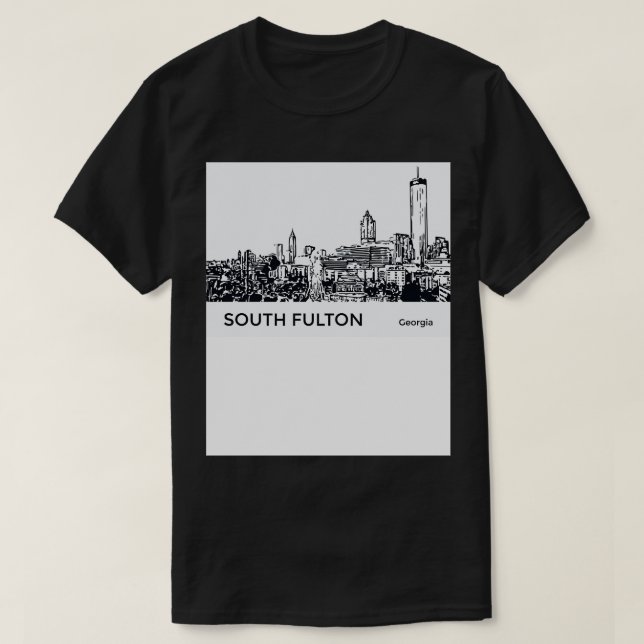 South Fulton Georgia TShirt (Design vorne)