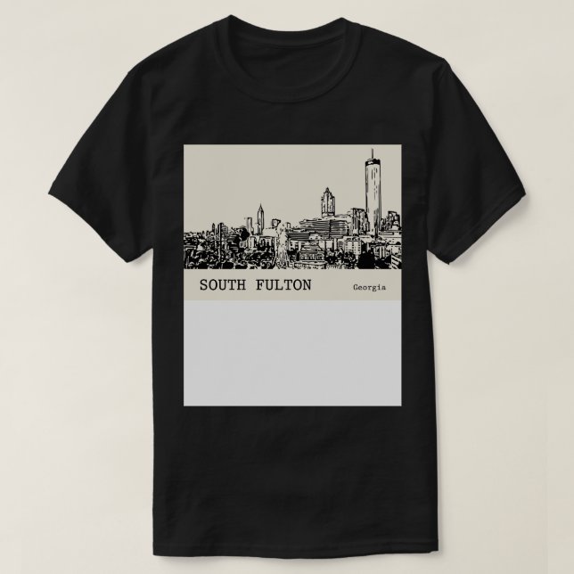 South Fulton Georgia TShirt 2 (Design vorne)