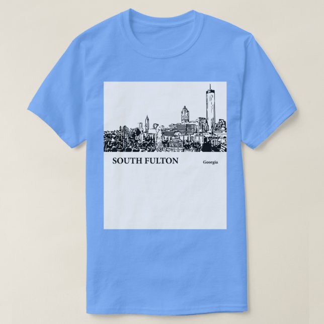 South Fulton Georgia TShirt 3 (Design vorne)