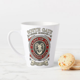 South Gate High School Ram/Ramsey Latte Tasse