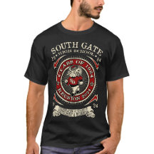 South Gate High School T - Shirt - Ramsey Front