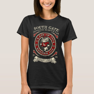 South Gate High School T - Shirt Ramsey Front & Re