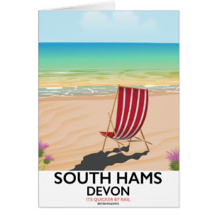 South Hams Devon Strandposter