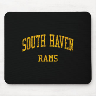 South Haven High School HS South Haven MI Vintage Mousepad