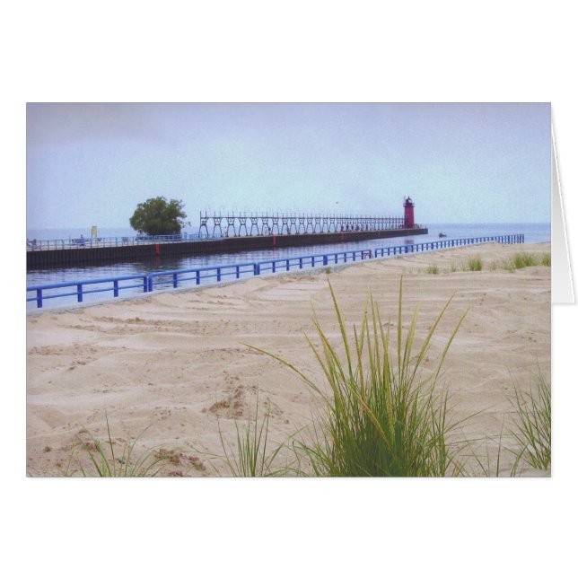 South Haven Lighthouse Card (Vorderseite (Horizontal))