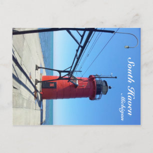 South Haven Michigan Postkarte