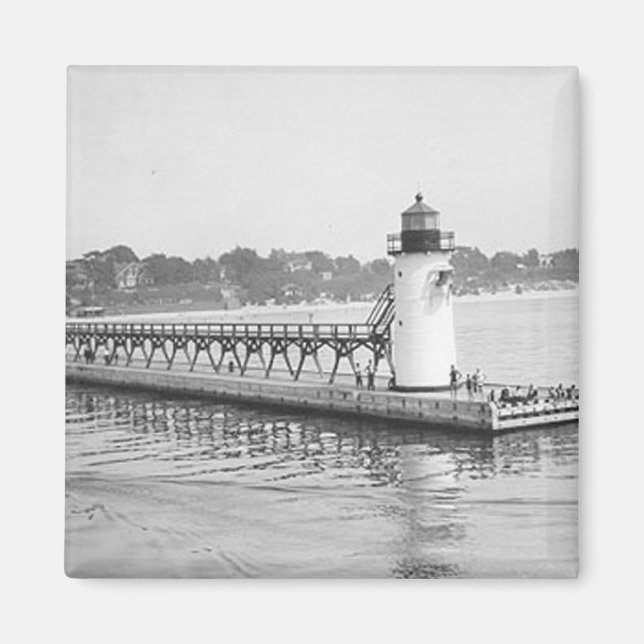 South Haven South Pierhead Lighthouse Magnet (Vorne)