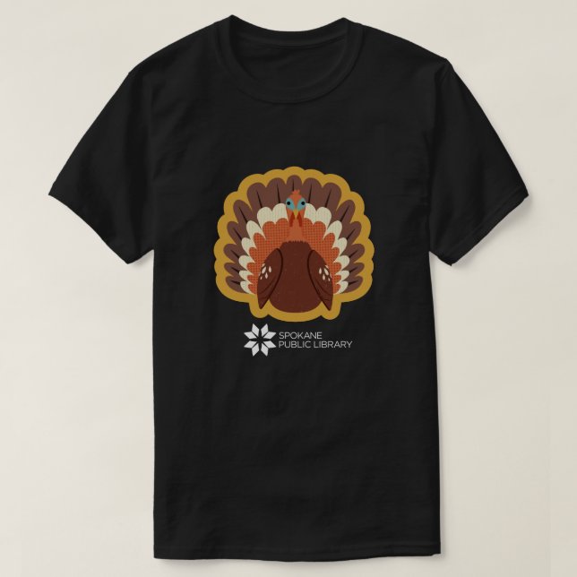 South Hill Turkey Treetops Library T - Shirt (Design vorne)